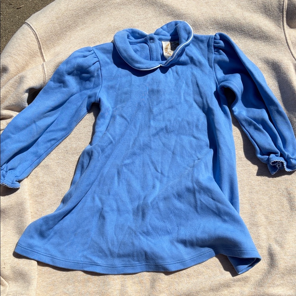 The Beaufort Bonnet Company Blue Long Sleeve Dress
